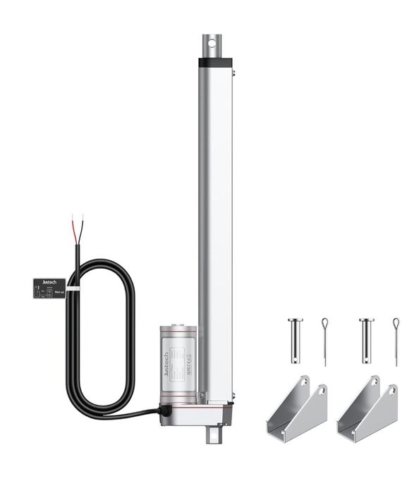 Justech Siłownik liniowy 12 V 300mm 1500N