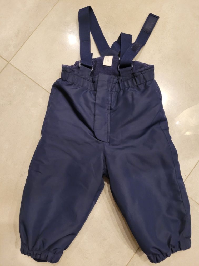 Spodnie zimowe dziecięce H&M r. 80