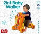 Baby Walker, chodzik, pchacz interaktywny,2w1  SMIKI