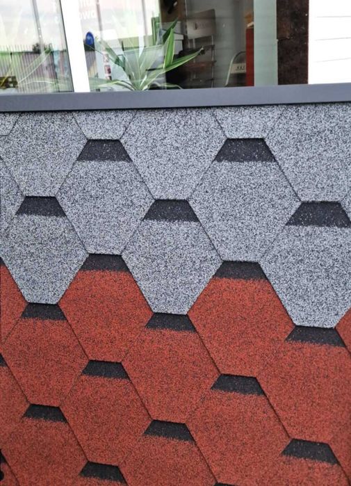 Gonty bitumiczne szcześciokąt, plaster miodu szary PROMOCJA dostawa