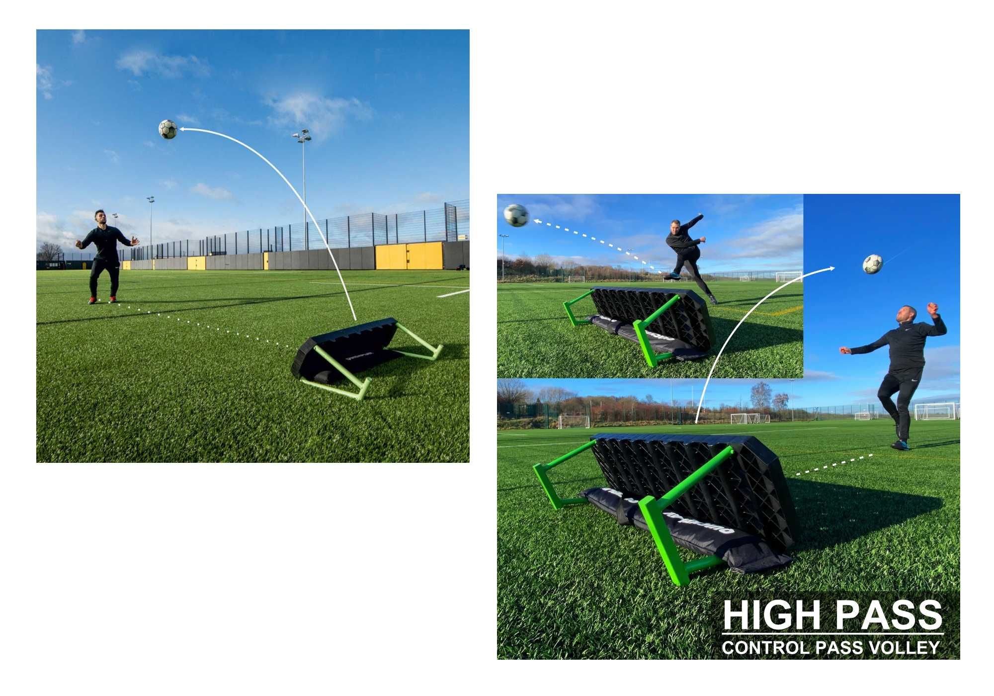 Tablica treningowa ścianka rebounder Replay Station Quickplay L i XL