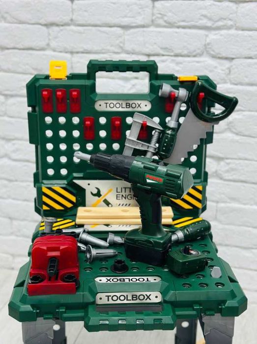 дитяча іграшка справжнього майстра, великий дитячий кейс