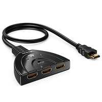 HDMI 4K rozdzielacz QGECEN 3-Port HDMI