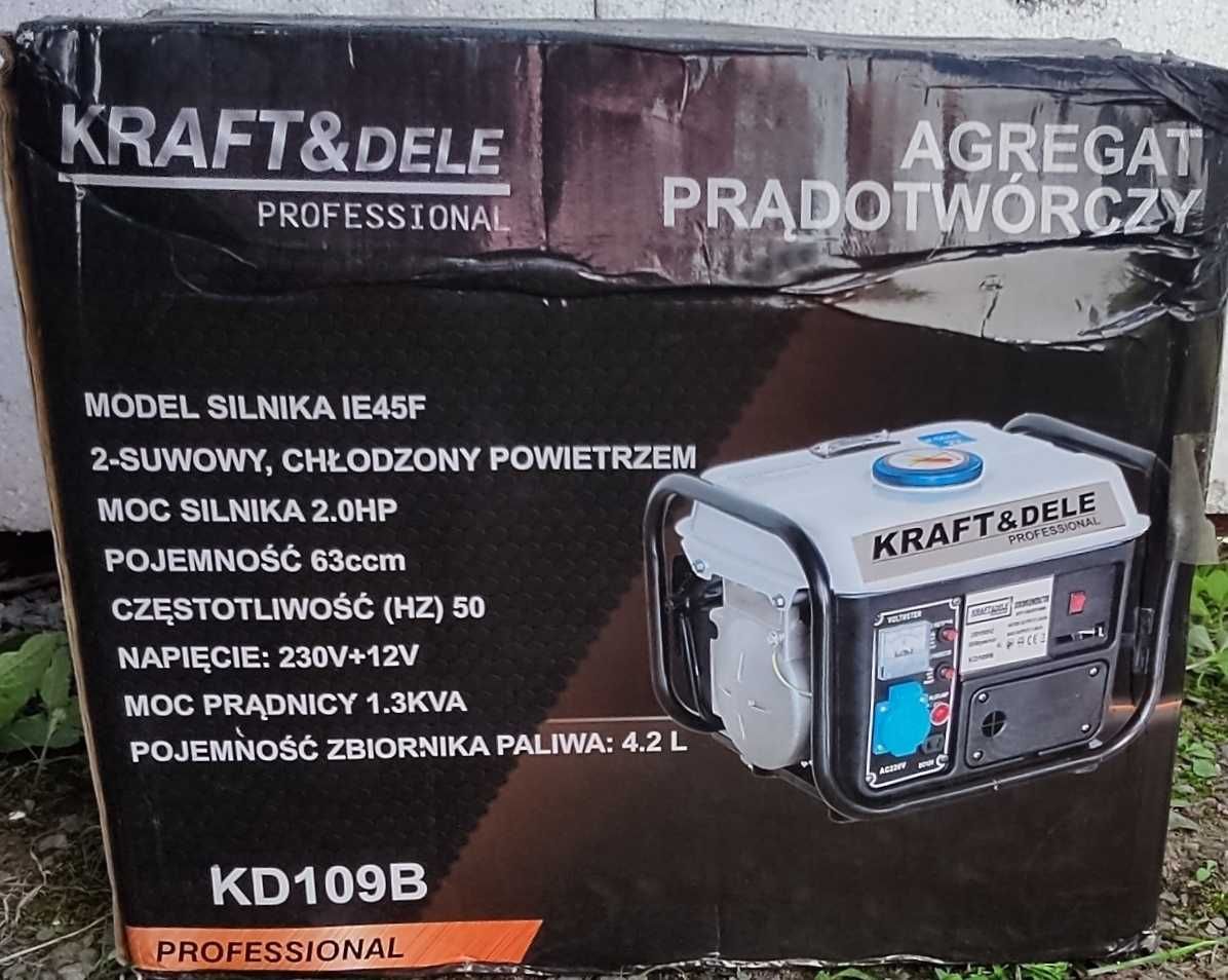 Генератор бензиновий Kraft&Dele KD109B 0,8 кВт
