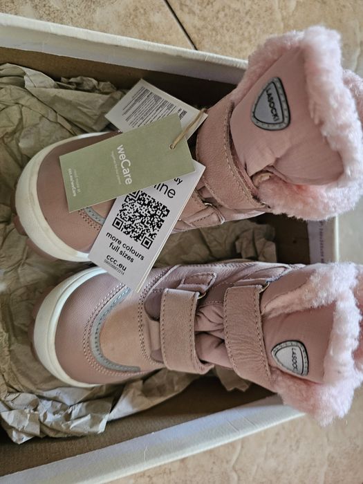 Buty zimowe j. nowe kozaki śniegowce trzewiki skóra Lasocki 28