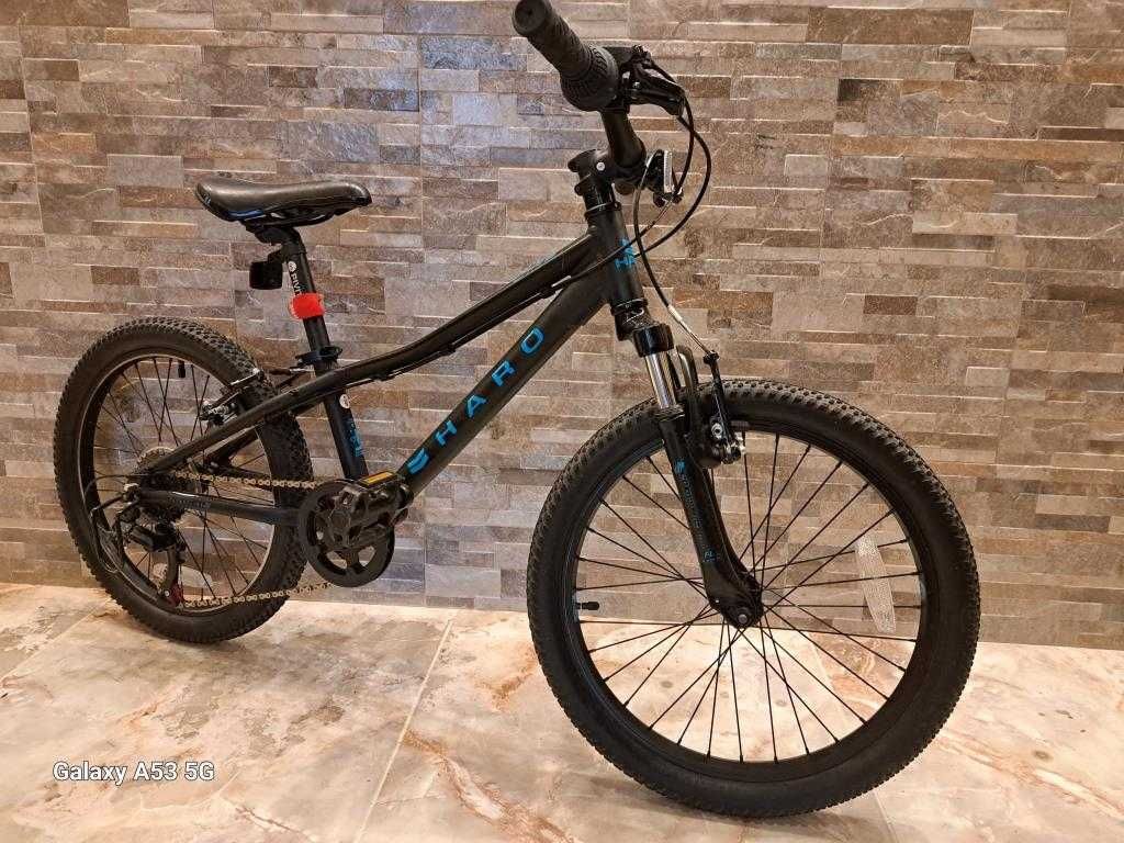 Велосипед дитячий Haro 2021 Flightline 20" Matte Black / Aqua