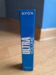 Tusz do rzęs wodoodporny Ultra Volume blackest black Avon