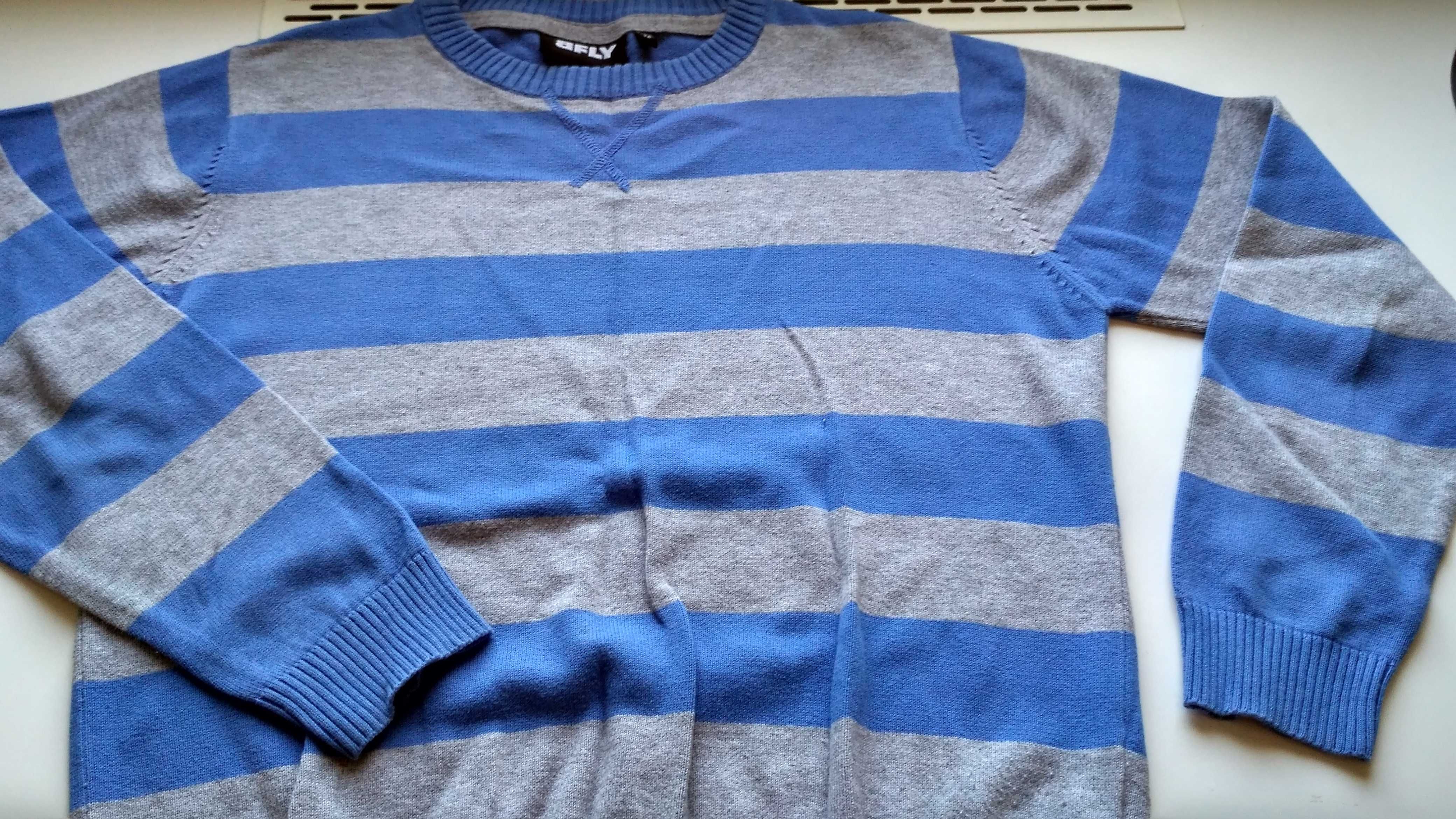 Markowy  sweter   100% bawełna  wysoka jakość r. 152