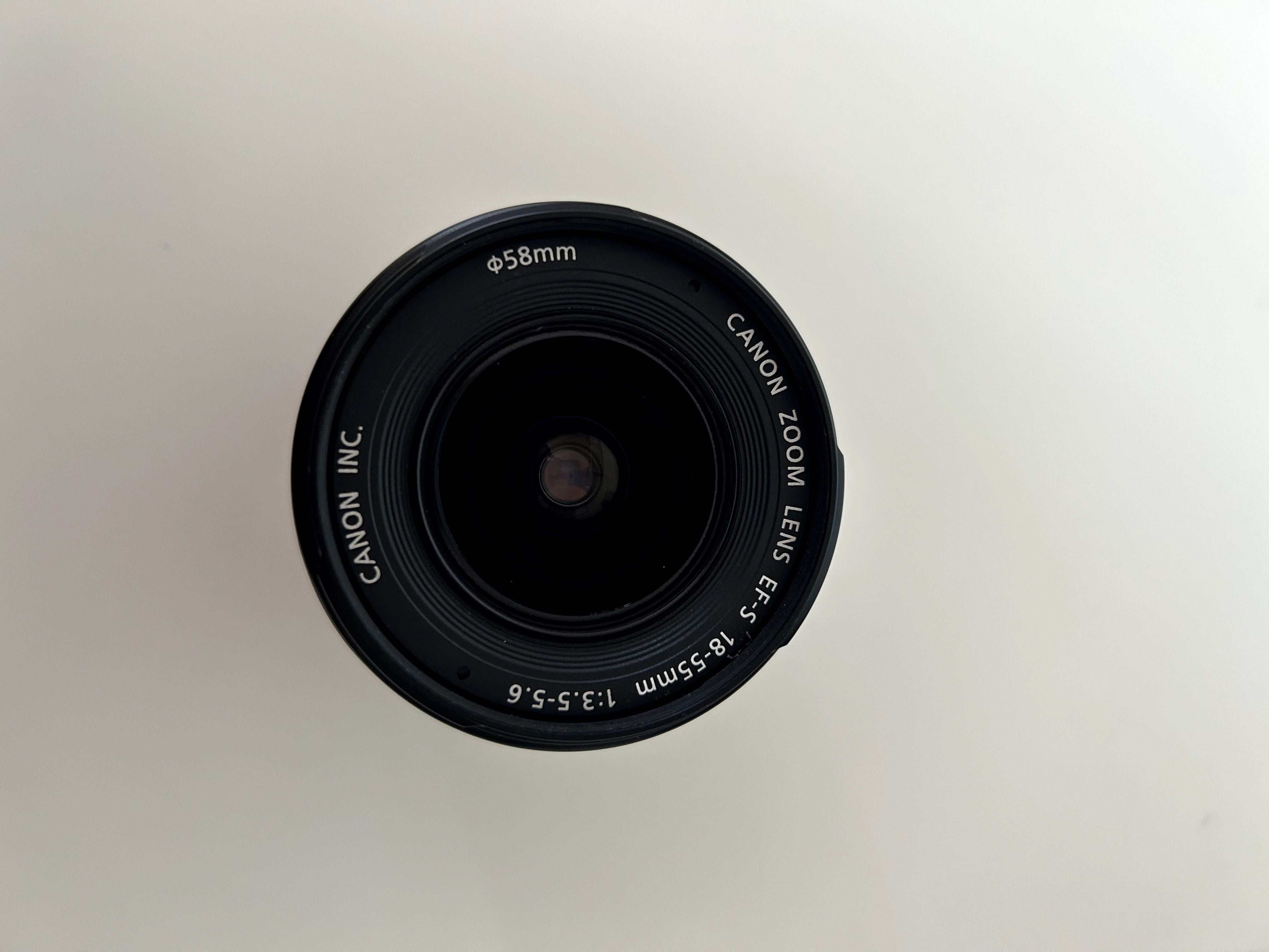 Objetiva CANON EF-S 18- 55 mm
