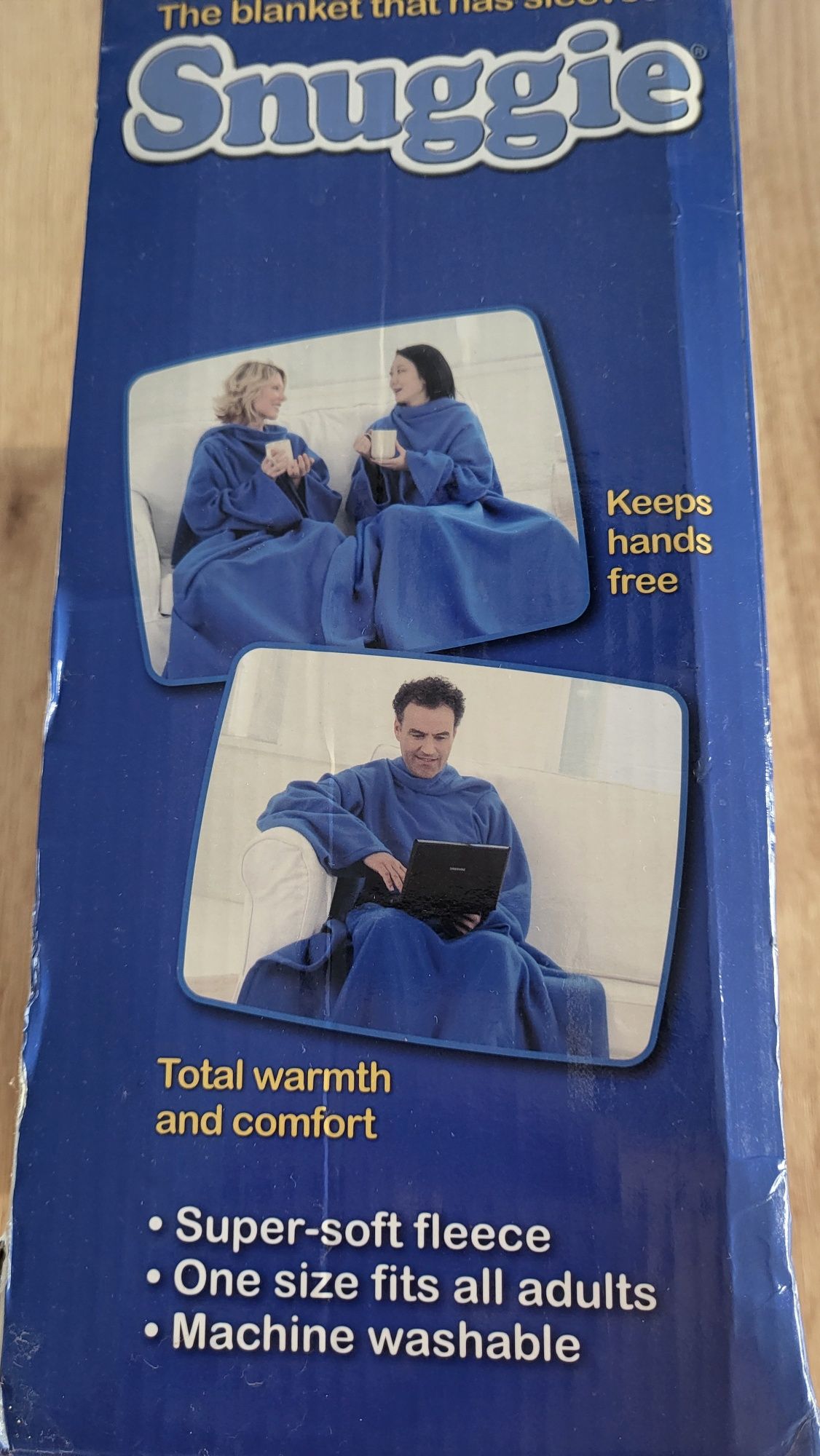 Snuggie koc z rękawami