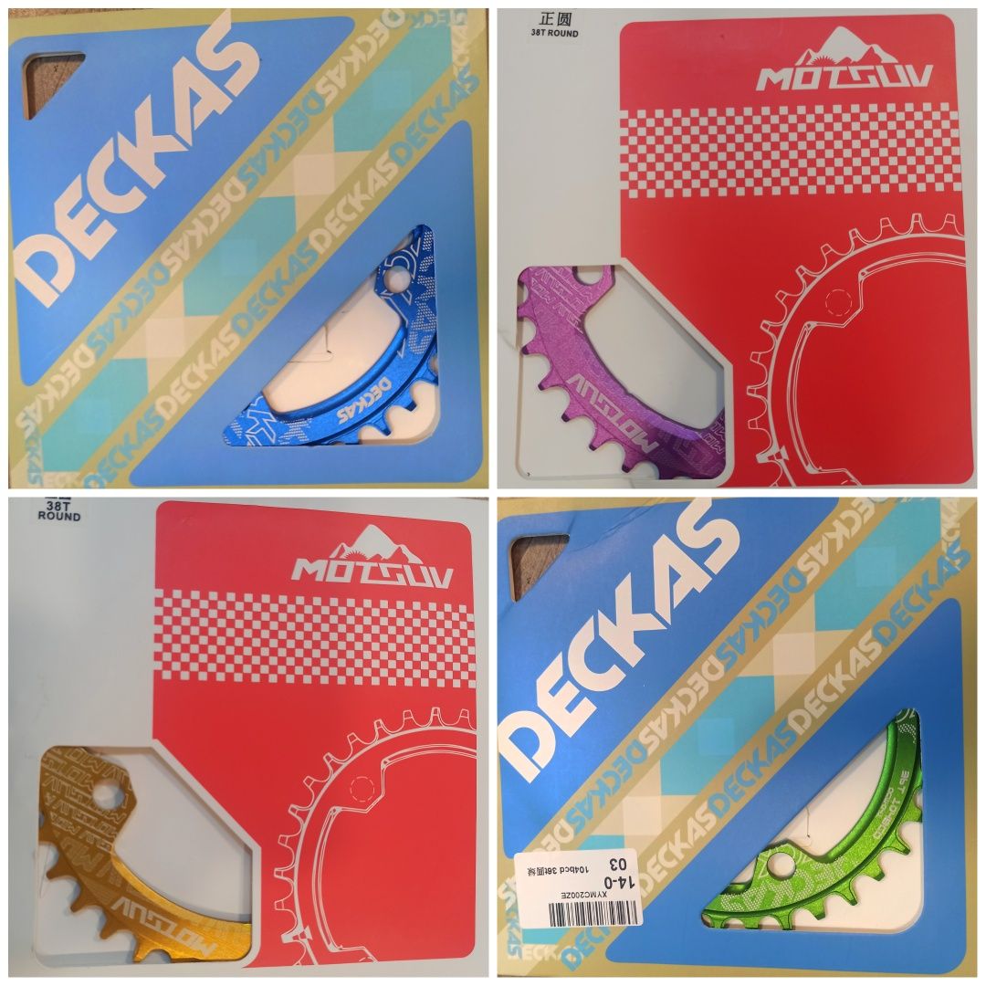 Зірки Deckas, Snail, Motsuv. Гріпси, сідло, ротори, виноси