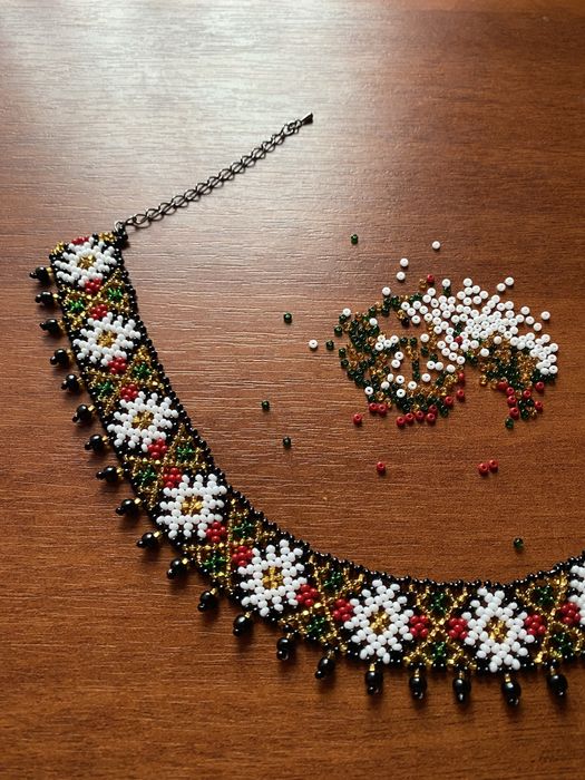 Силянка, криза, гердан, намисто, вироби з бісеру