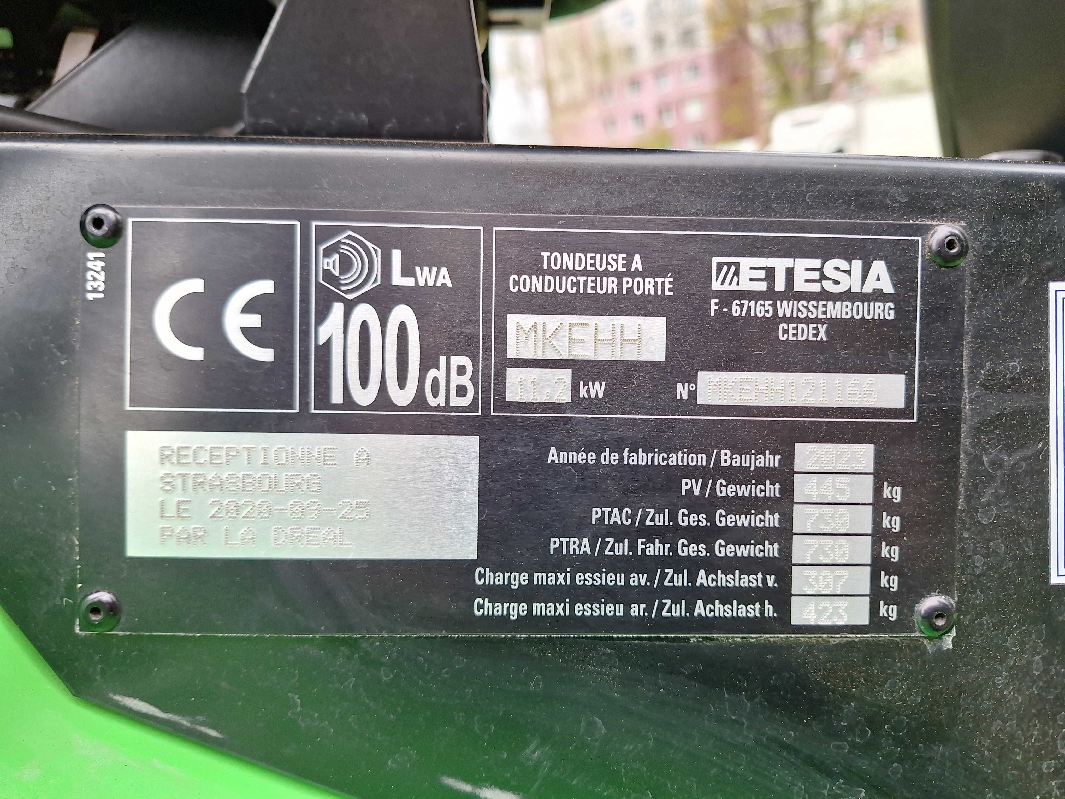 Profesjonalna kosiarka samojezdna ETA HYDRO 100 III – MKEHH