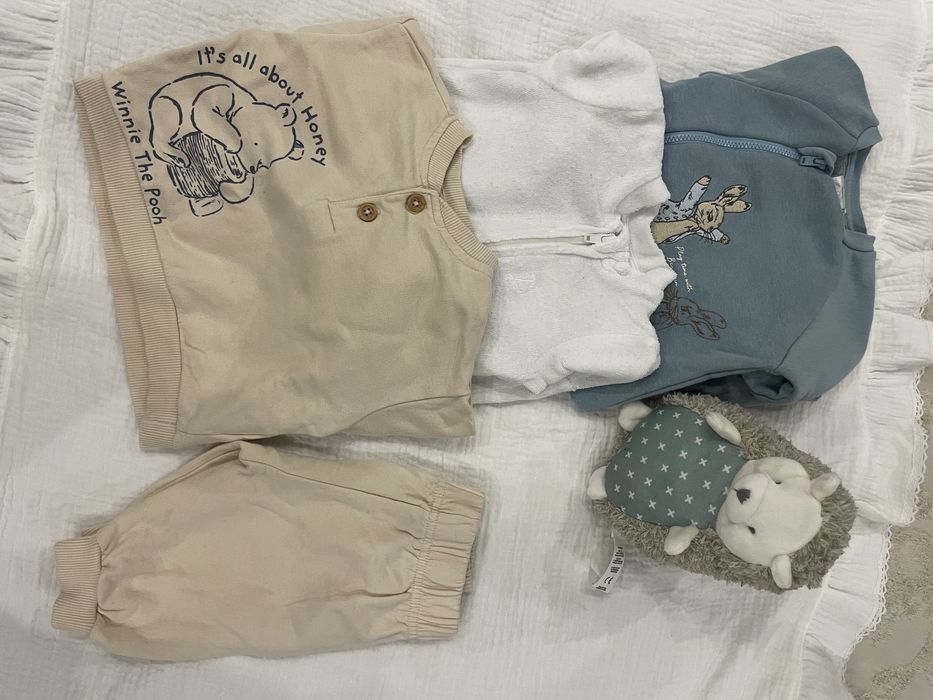 Набір дитячого одягу ромпер  чоловічок теплий костюм лот