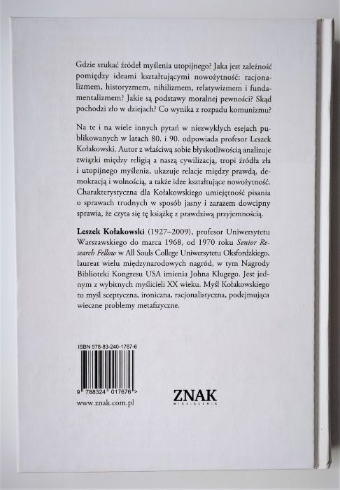 Moje słuszne poglądy na wszystko - Leszek Kołakowski - ZNAK