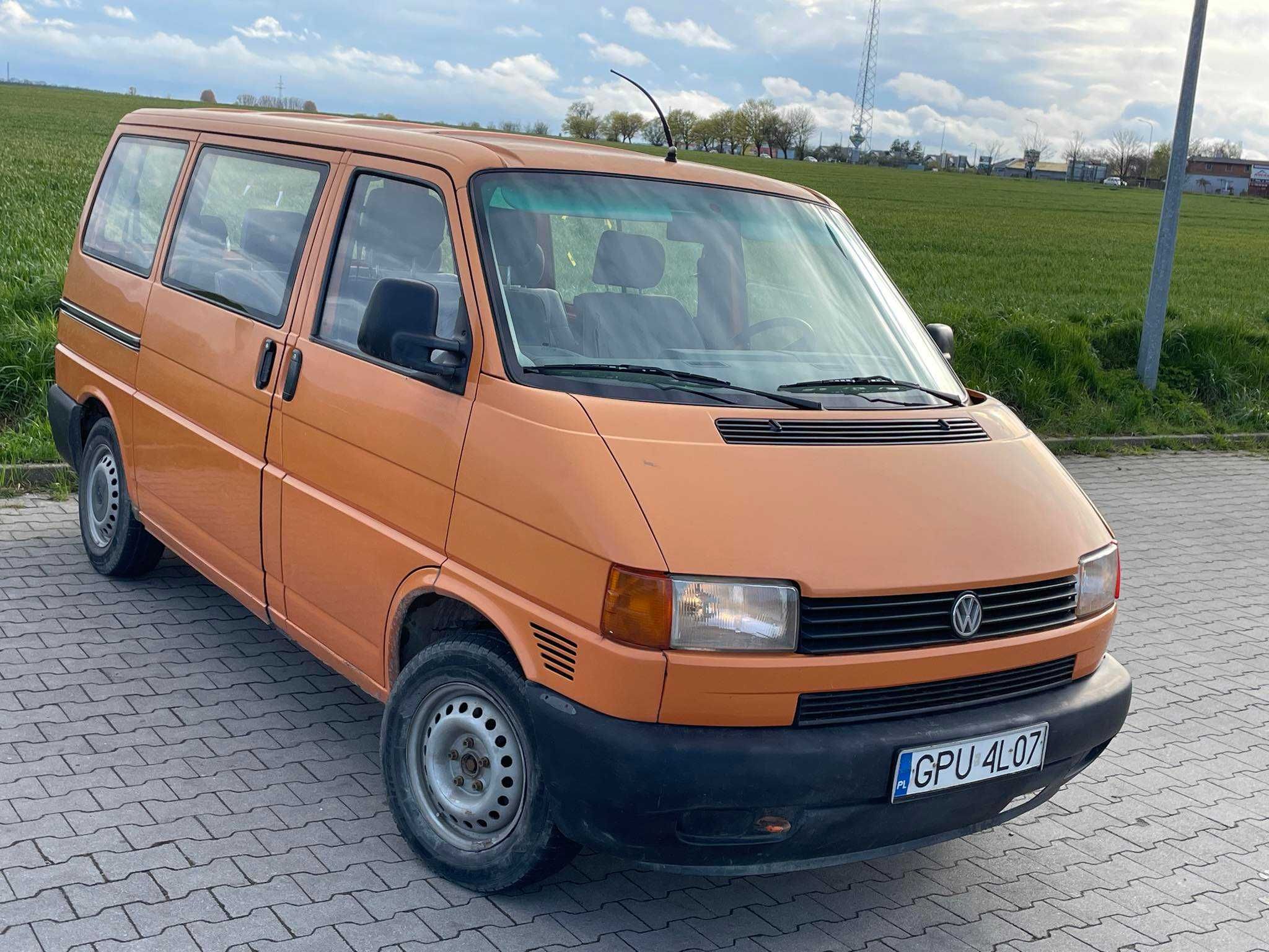 VW T4 9 osobowy z hakiem 1998r Oc i Pt - możliwa zamiana