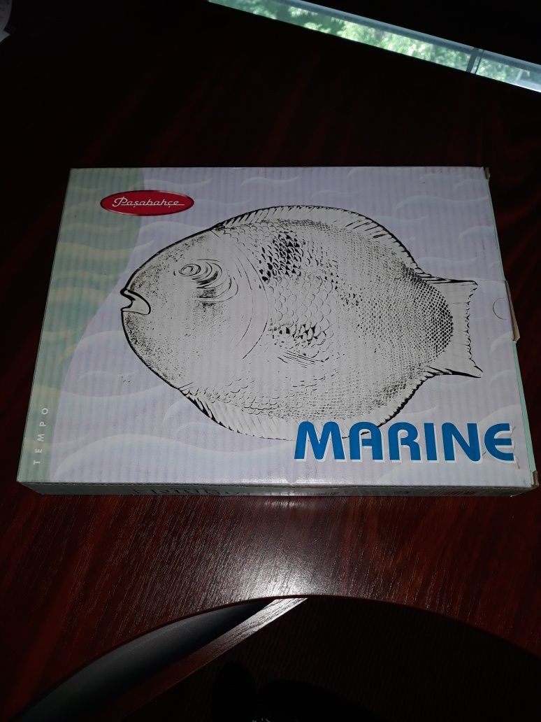 Блюдо 35×26 новое  MARINE Турция тарелка