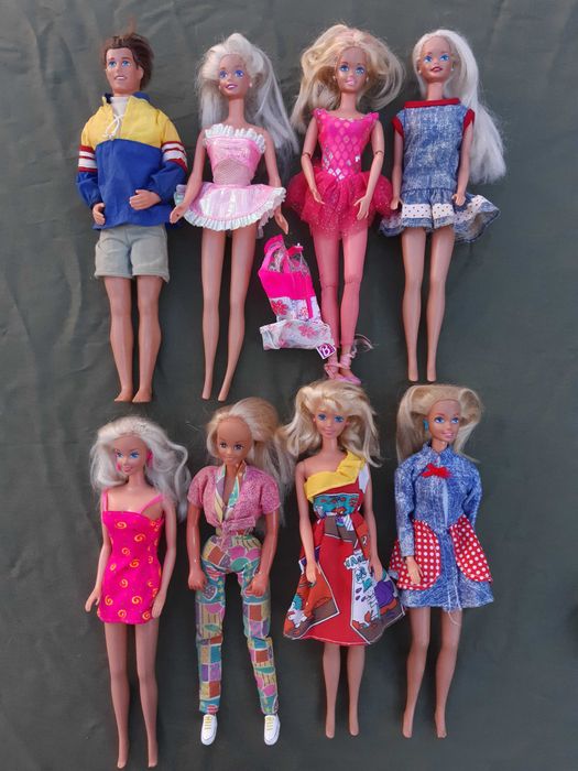 Bonecas Barbie e Ken da Mattel