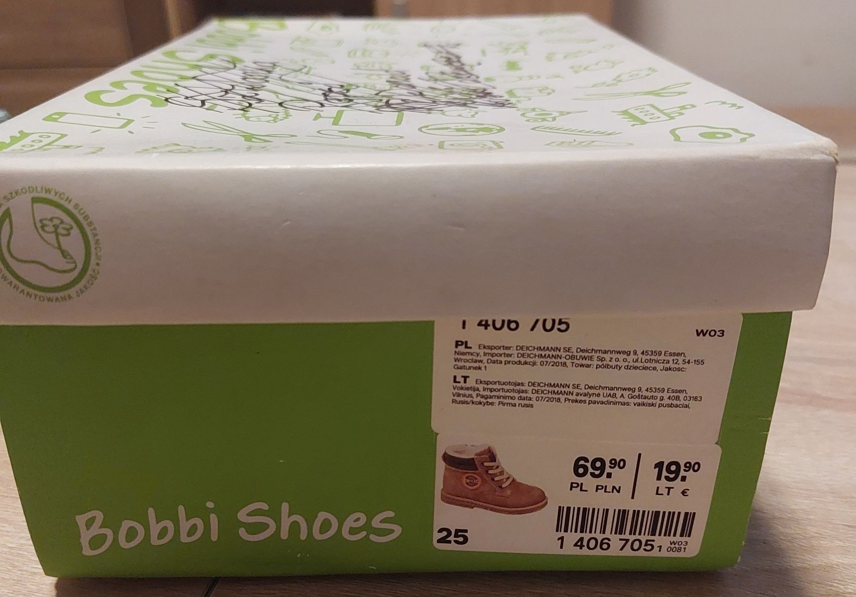 Buty dziecięce Bobbi Shoes