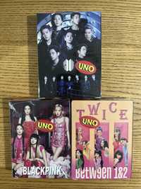Black pink, Twice, BTS  карти UNO