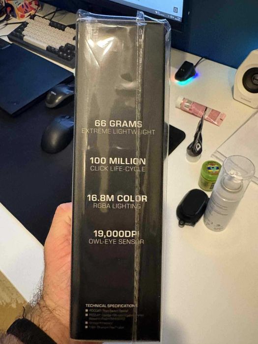 Mysz Roccat Kone Pro Biały (nowa)