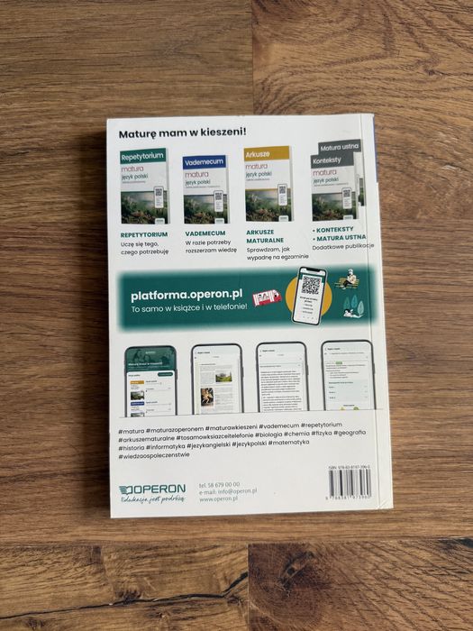 Vademecum matura Język Polski Operon