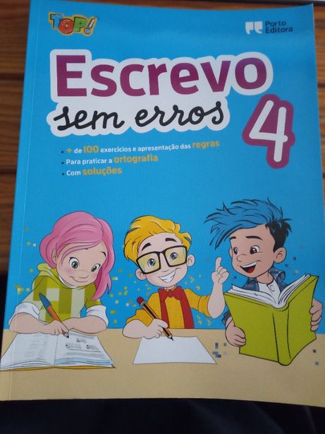 Escrevo sem Erros 4 - Porto Editora NOVO