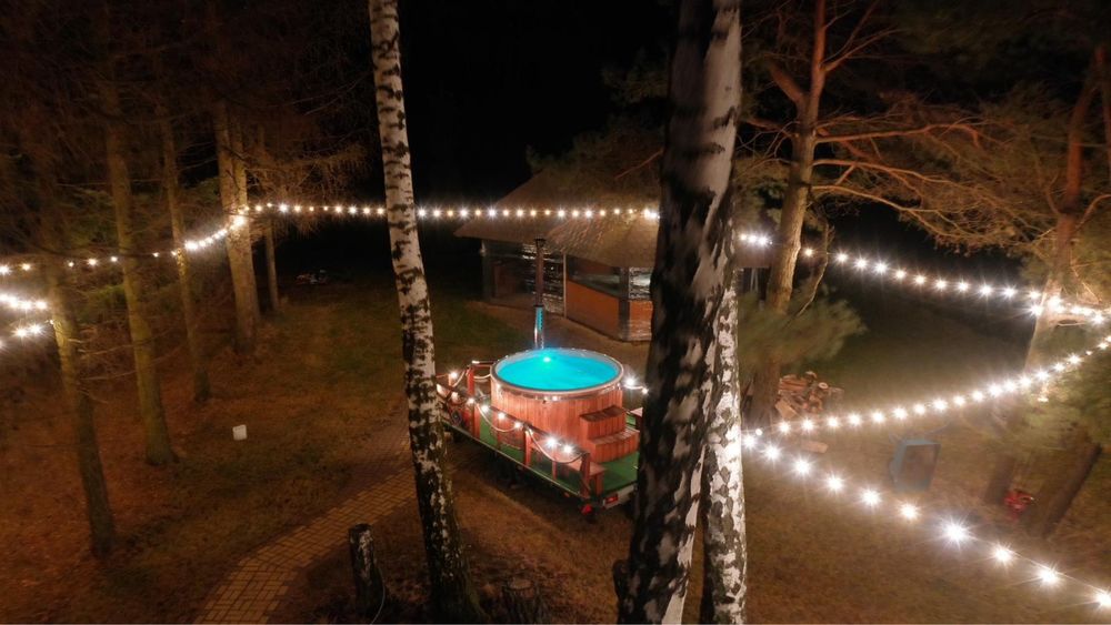 Balia Mobilna Ogrodowa Bania na wynajem /Spa /Jacuzzi