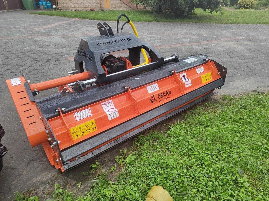 Kosiarka bijakowa mulczer Orkan KTKS 200D Puma do łąk ugorów traw