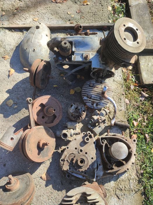 Iż 49 silnik Ural Dniepr M-72 jawa dkw