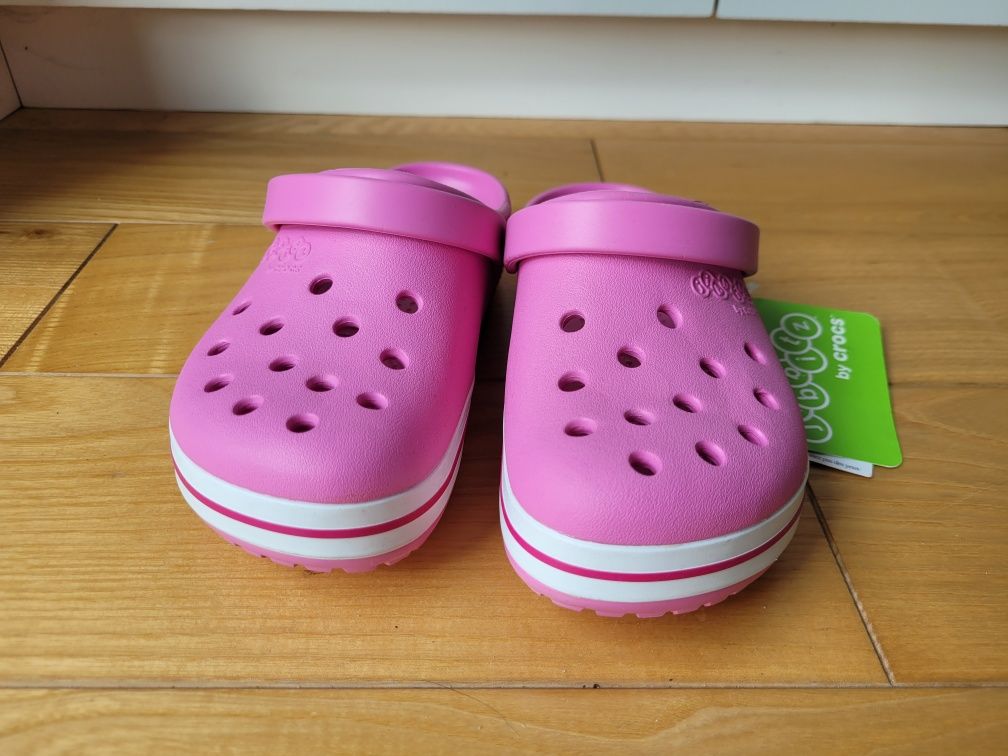 Crocs różowe nowe crocsy croksy