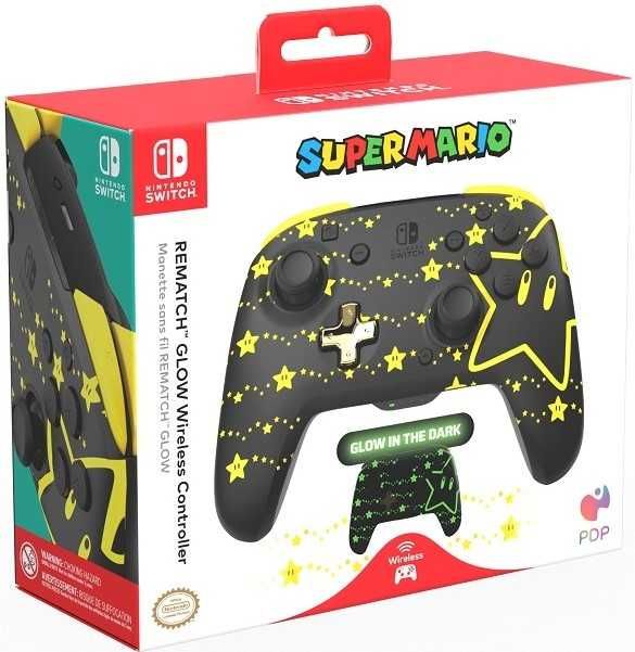 PowerA SWITCH Pad bezprzewodowy Rematch Super Stars Glow in the Dark