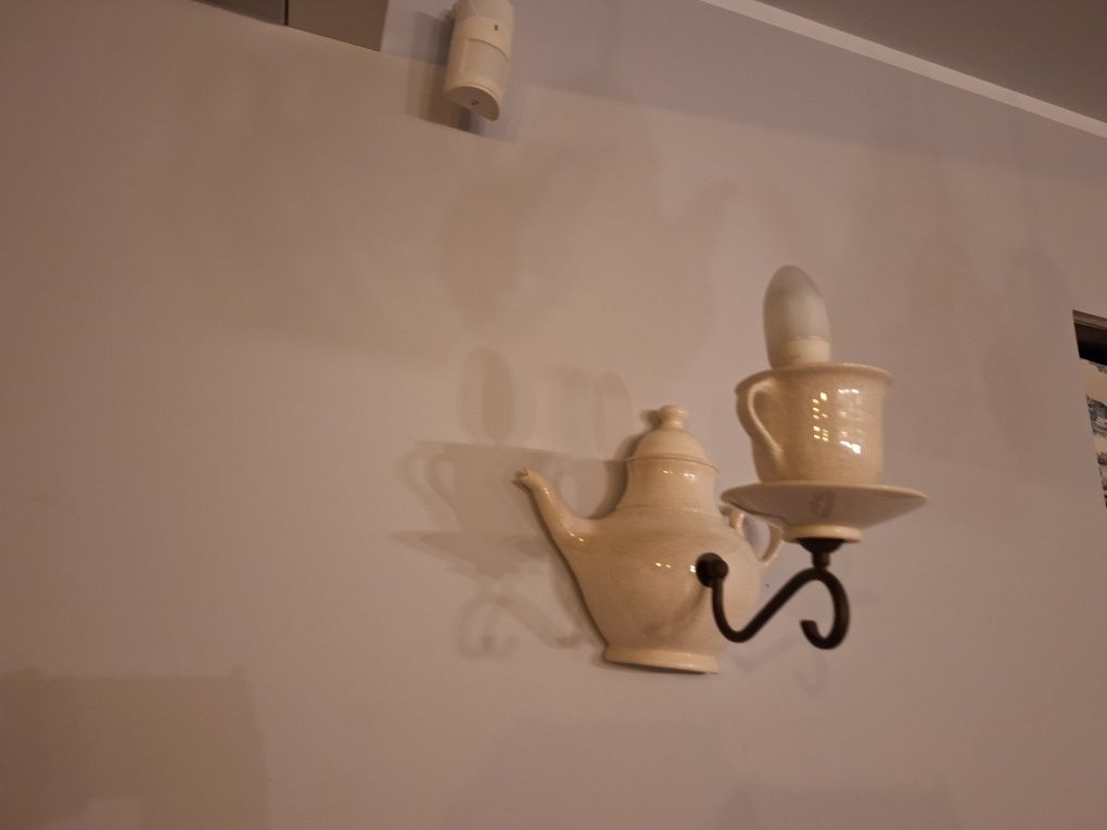 Duzy zestaw  rustykalnych lamp