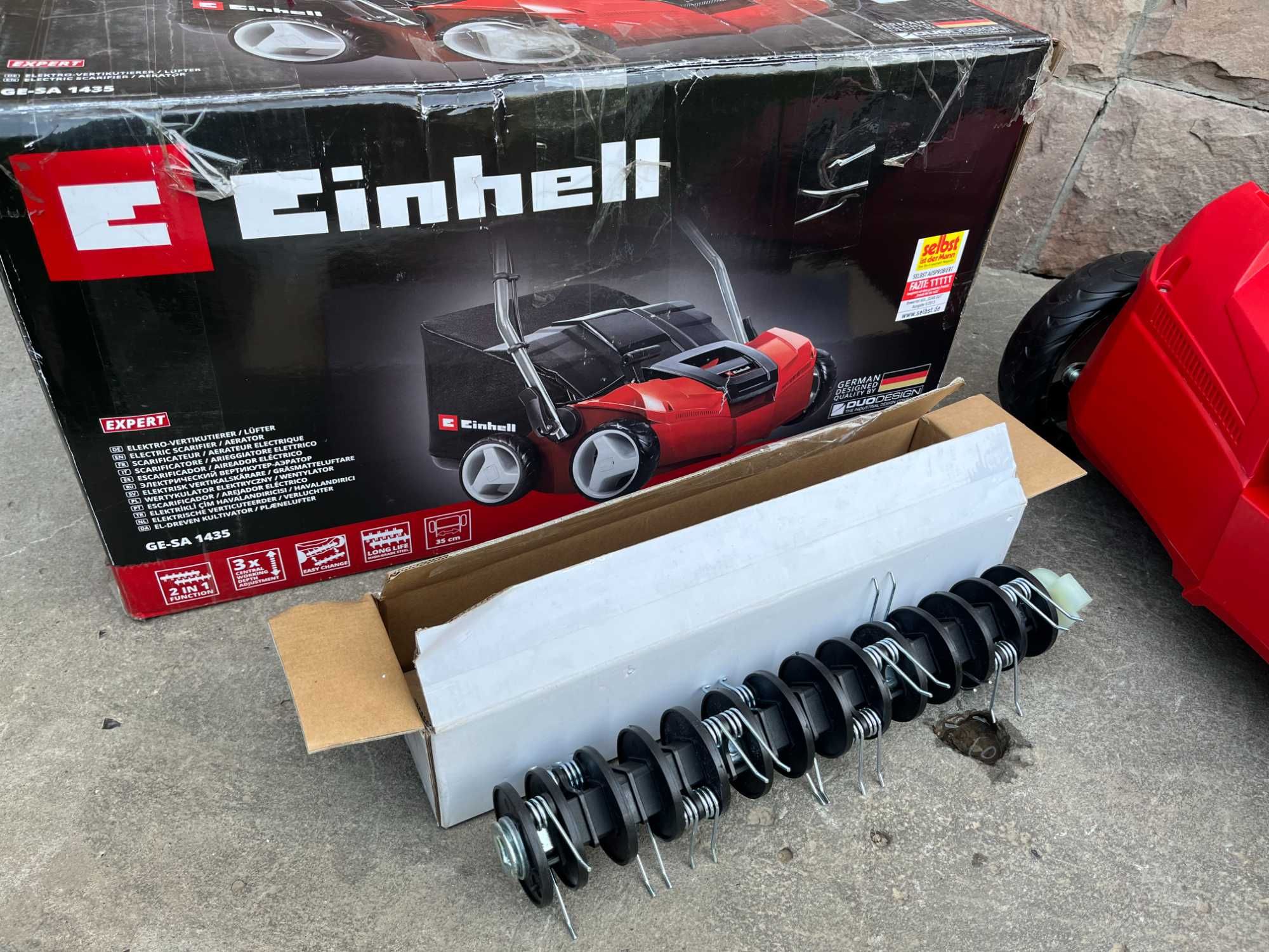 Аератор Einhell GE-SA 1435 бу два вала