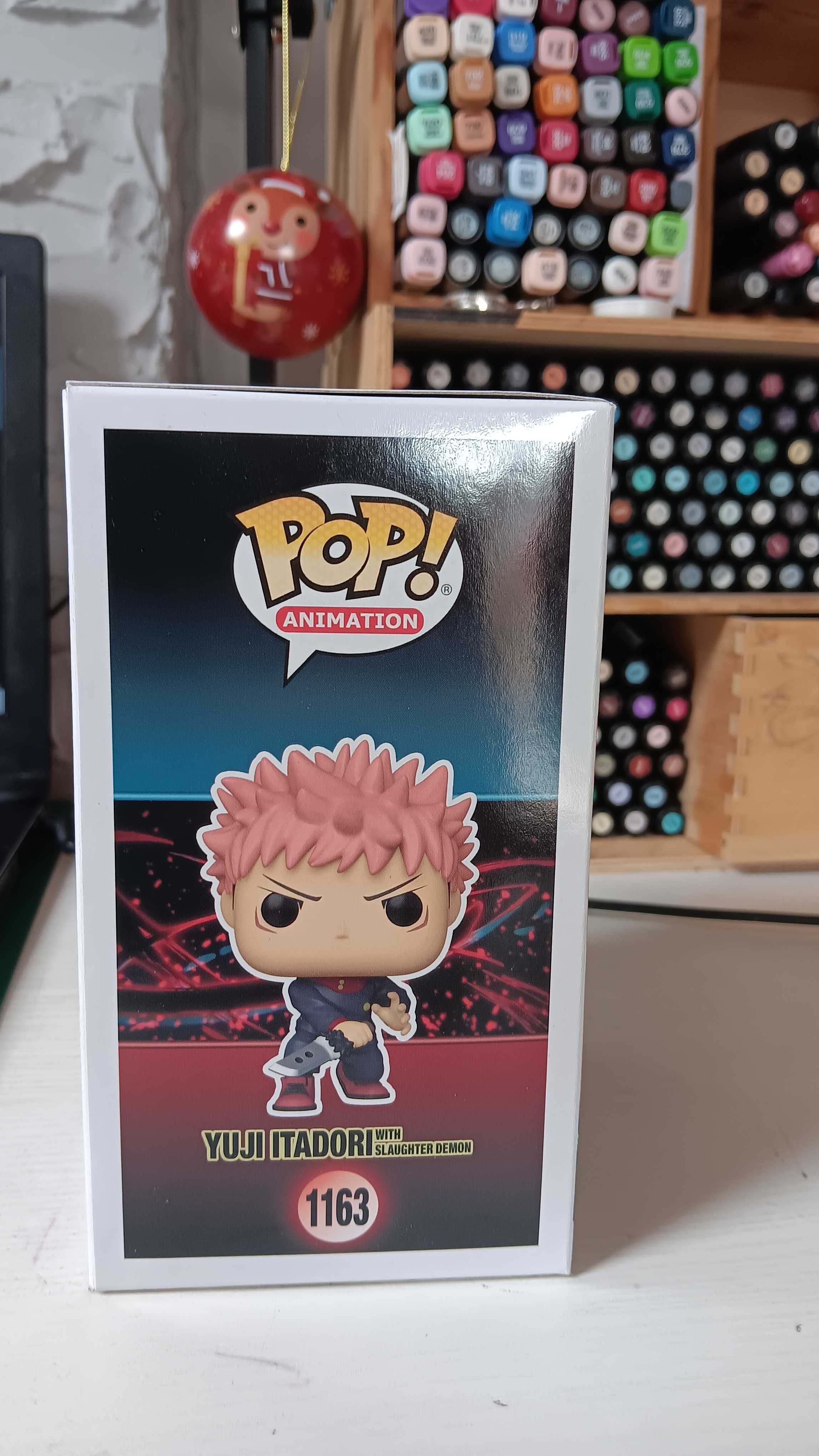Funko pop yuji itadori with slaughter demon