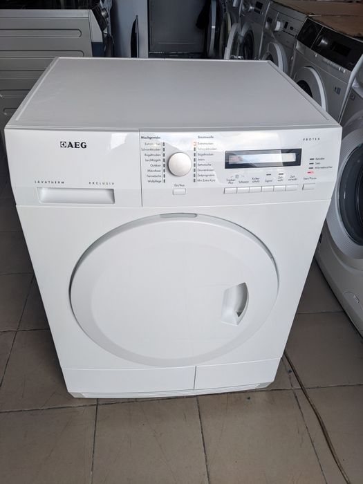 Сушильна машина AEG вузька 7кг тен/ сушка Б/В