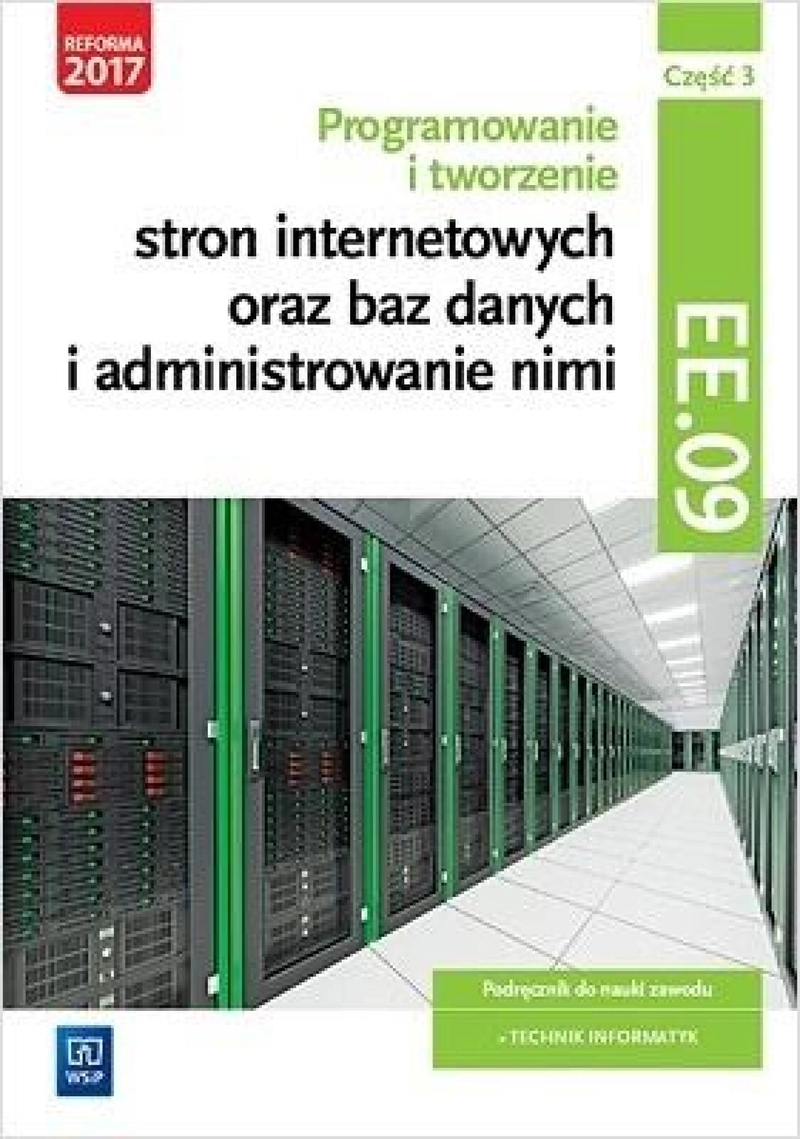 Programowanie i tworzenie stron int. Kw.EE.09 cz.3 WSiP Tomasz Klekot