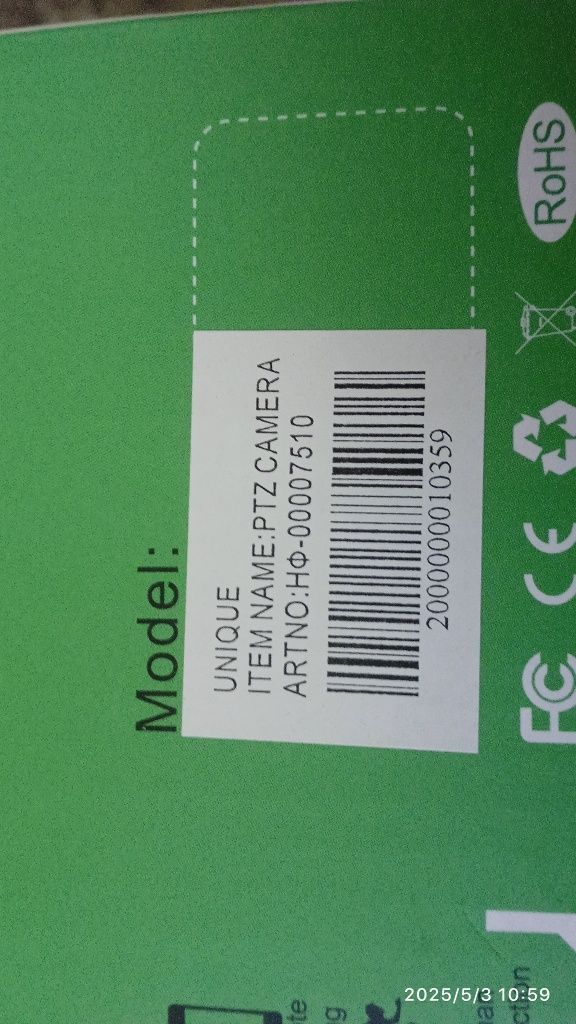 Wifi smart Ip kamera