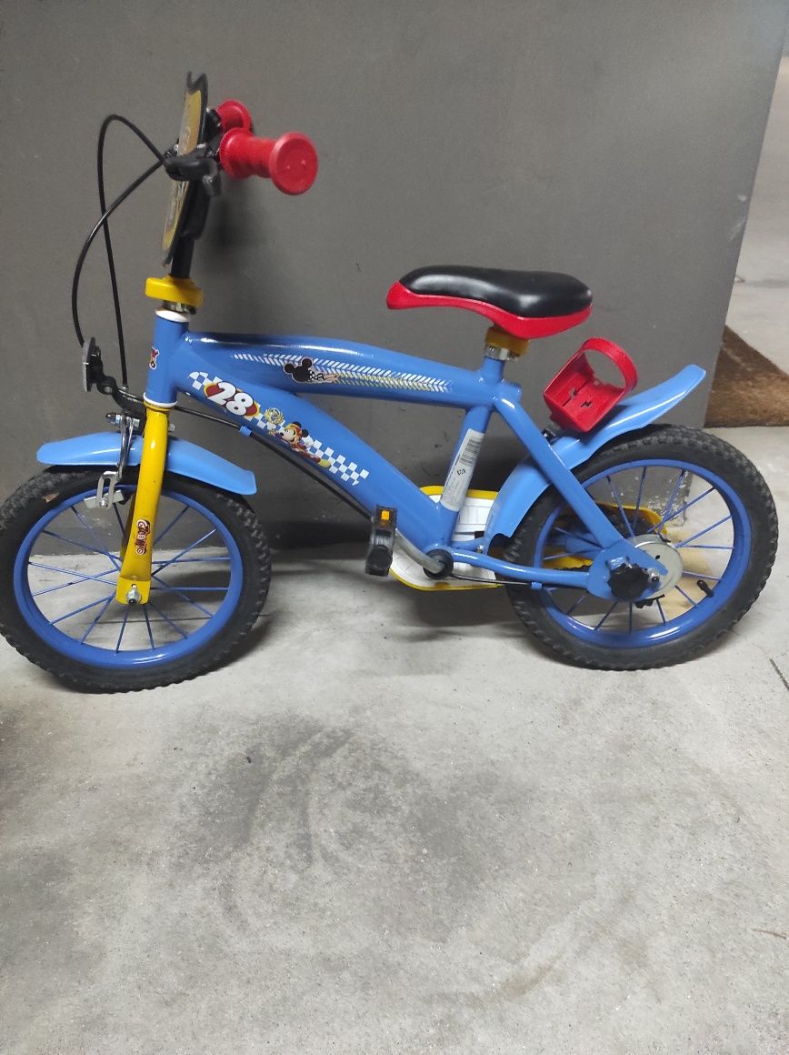 Bicicleta infantil 3 a 6 anos Mickey