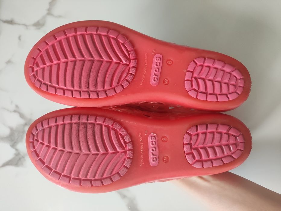 Crocs  балетки, W8 37-38,  мильниці, босоніжки, коралки, акваш