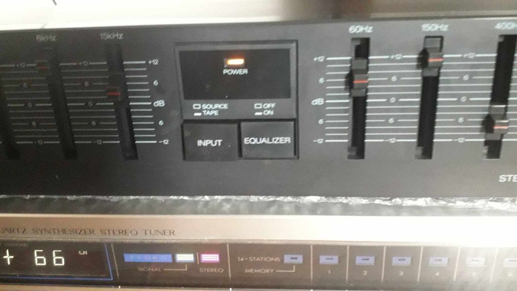 Sansui korektor graficzny duża wieża