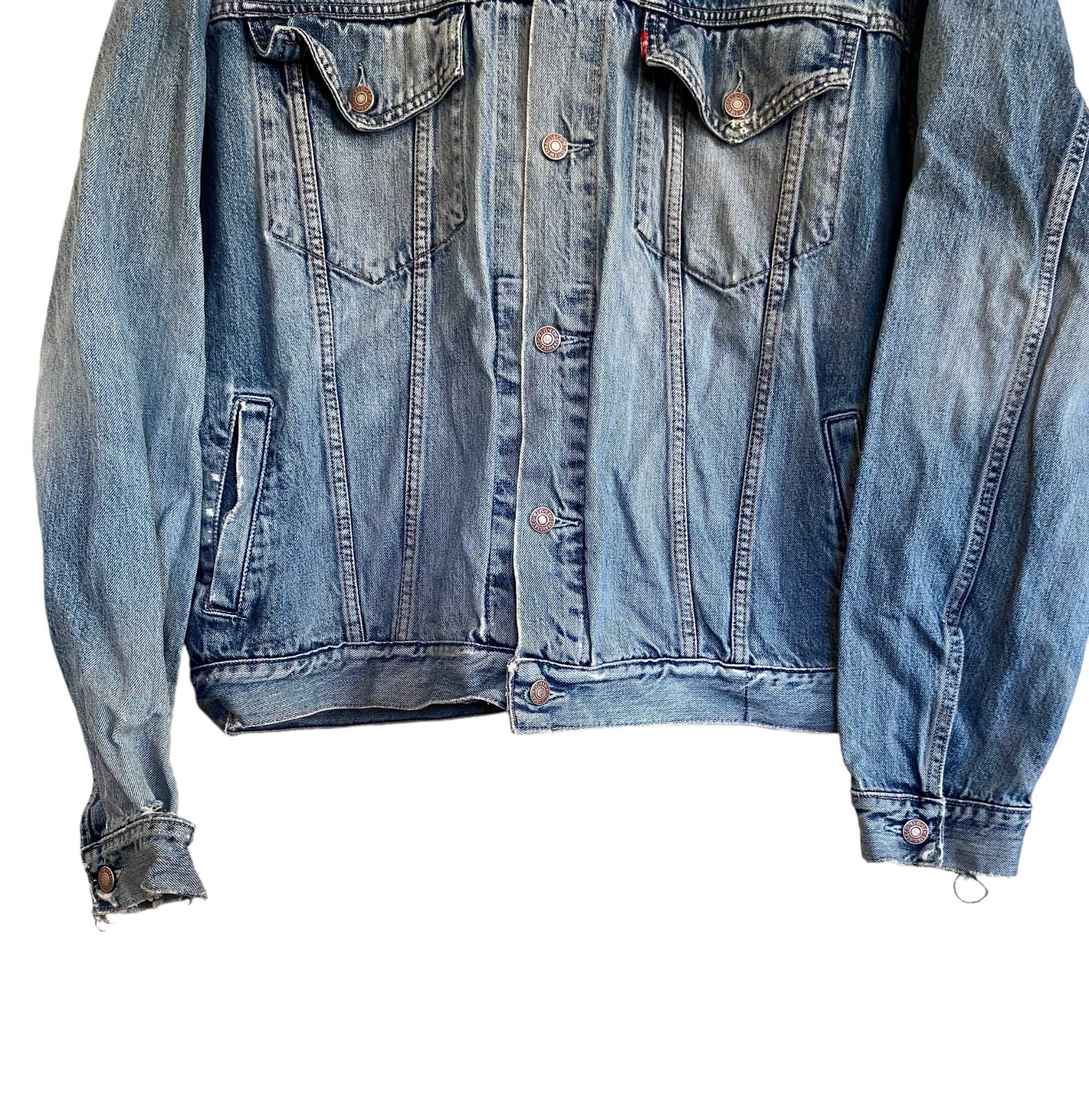 Levi's kurtka jeansowa, trucker jacket, rozmiar XXL, stan bardzo dobry