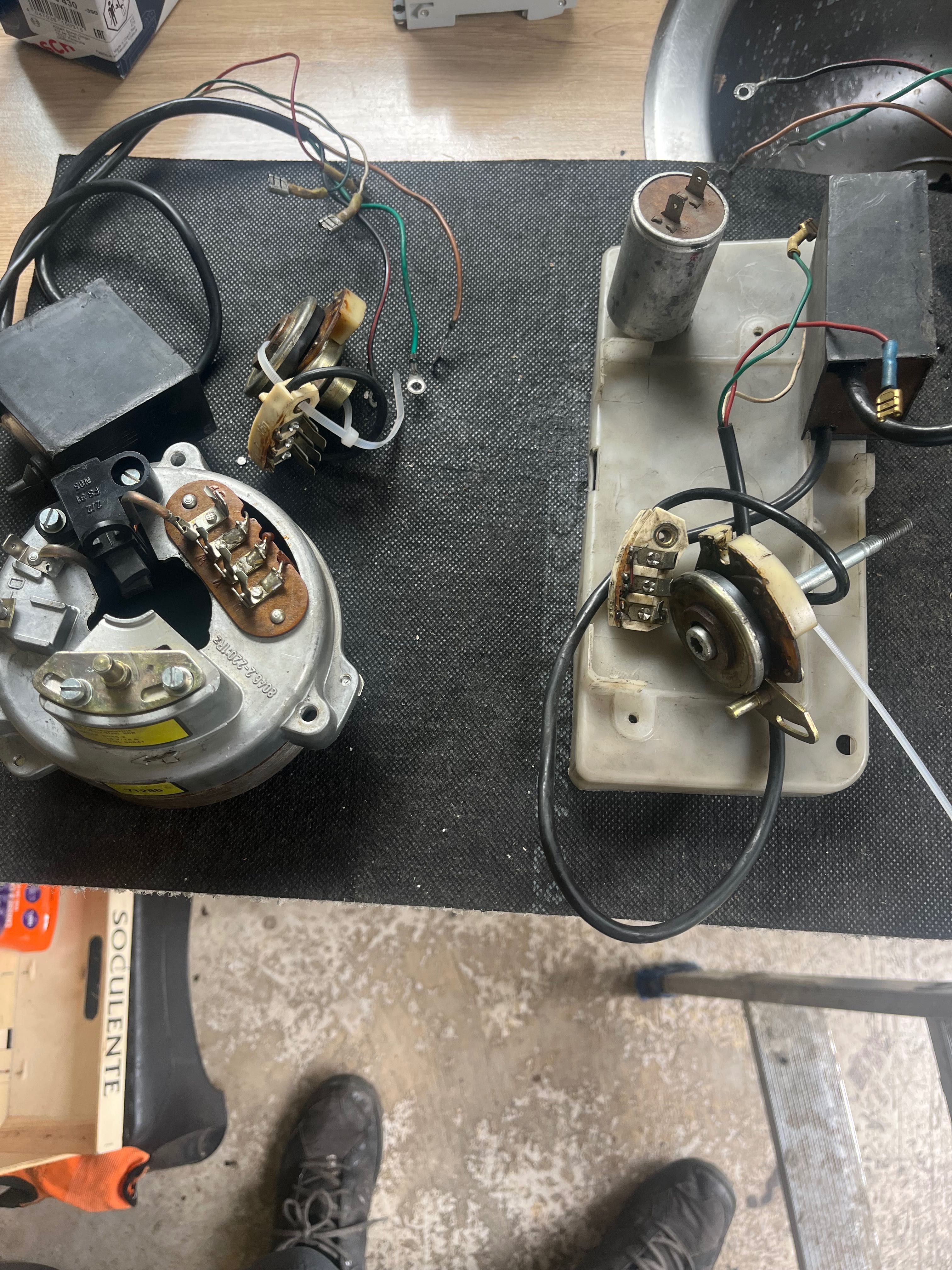 zapłon typ A mz etz 125/150/251/250 org DDR, elektronik