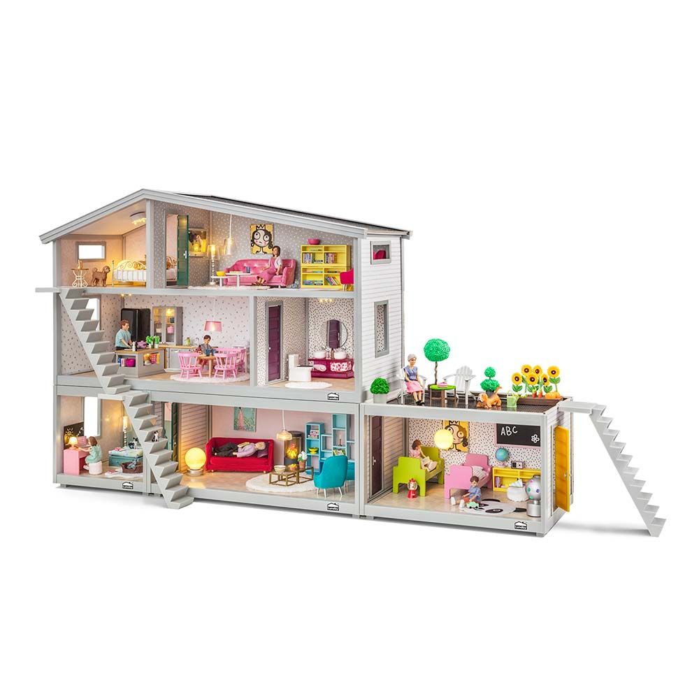 Domek dla lalek pokój 33 cm zabawka dla dzieci odgrywanie ról Lundby