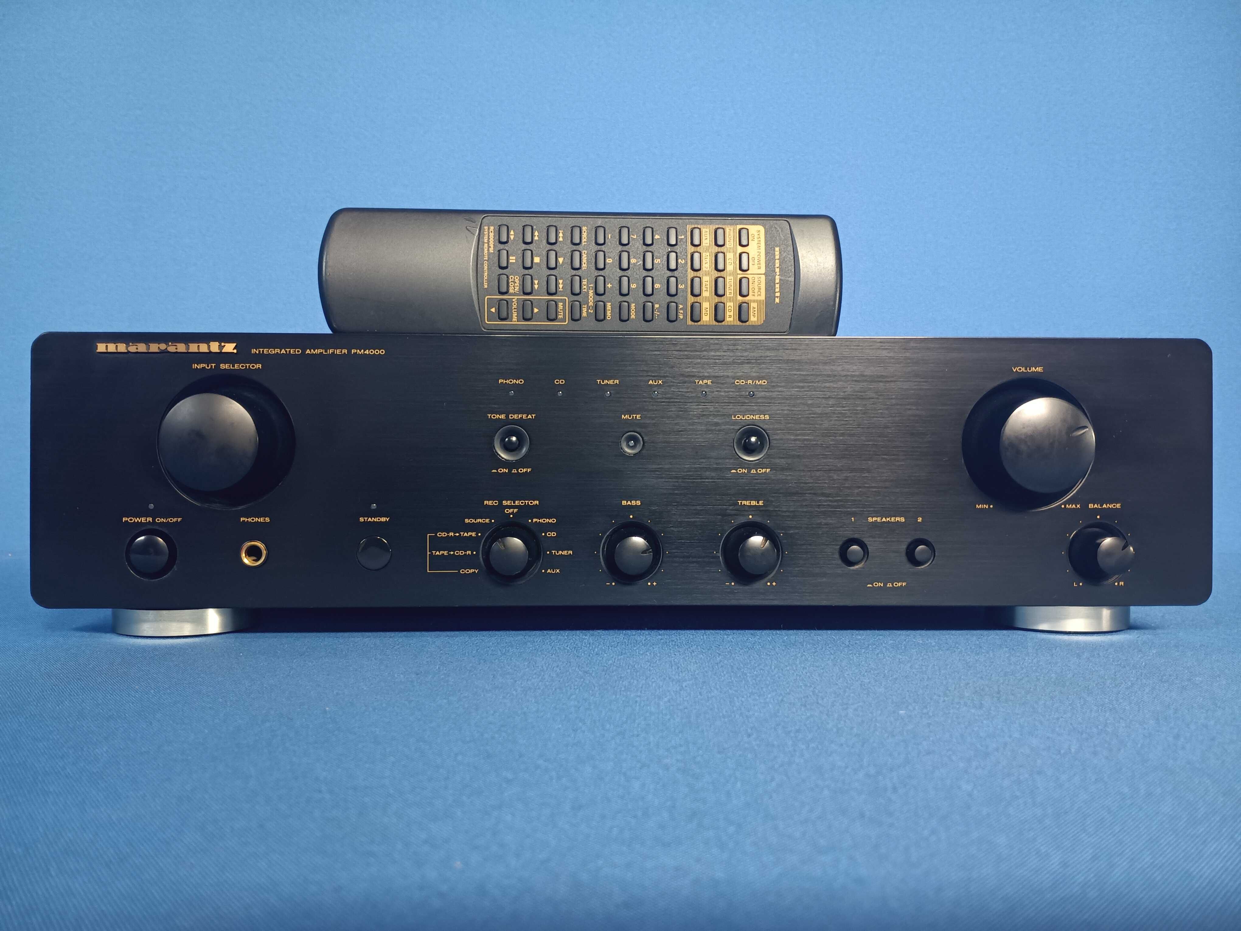 amplificador MARANTZ PM4000  +  leitor cds MARANTZ CD5400