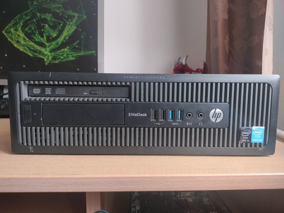 Komputer biurowy HP EliteDesk 800 i5 | 16gb Ram | 500gb HDD