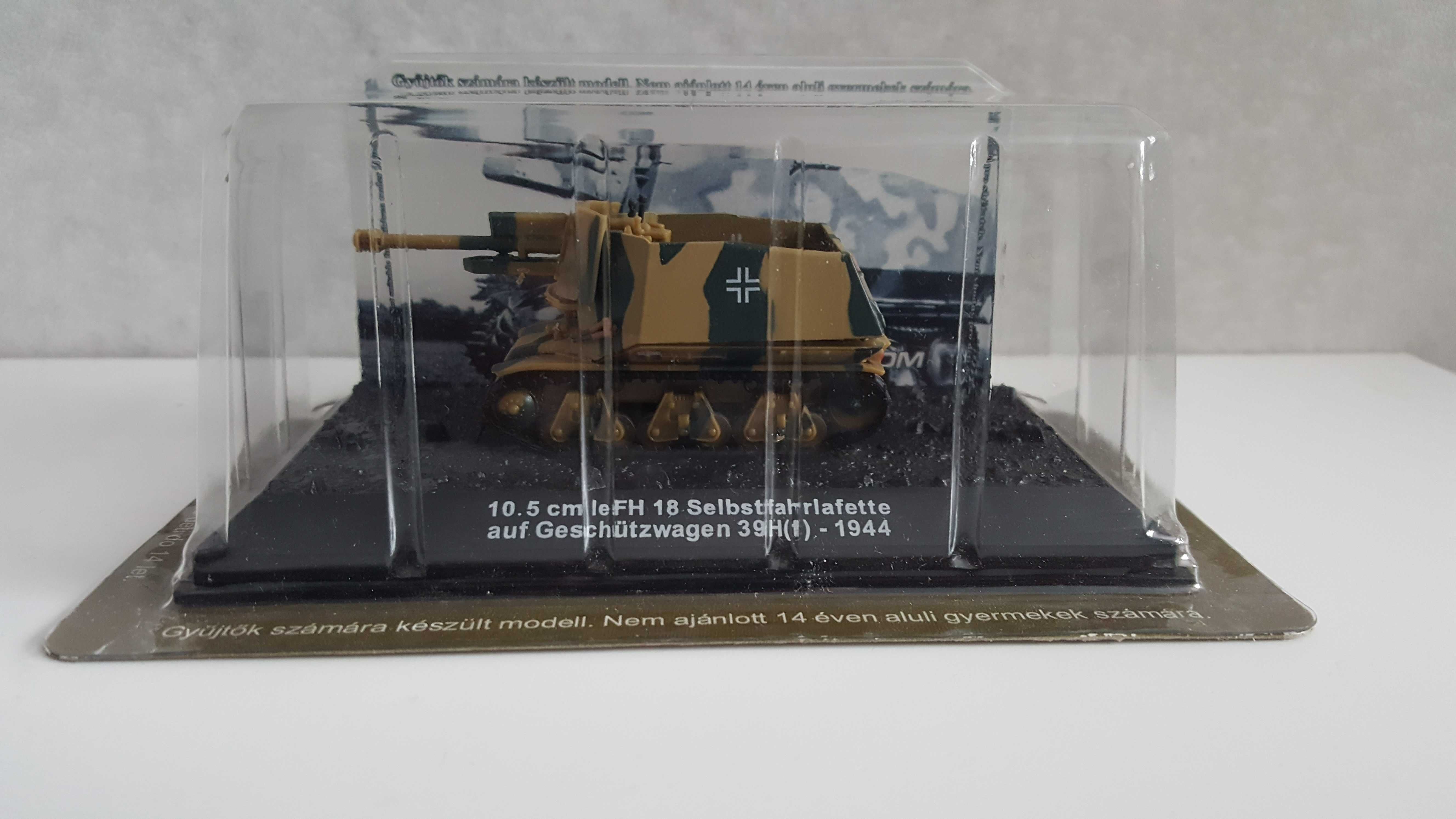 10,5 cm le FH18 Selbstfahrlafette auf Geschützwagen 39H(f) skala 1:72