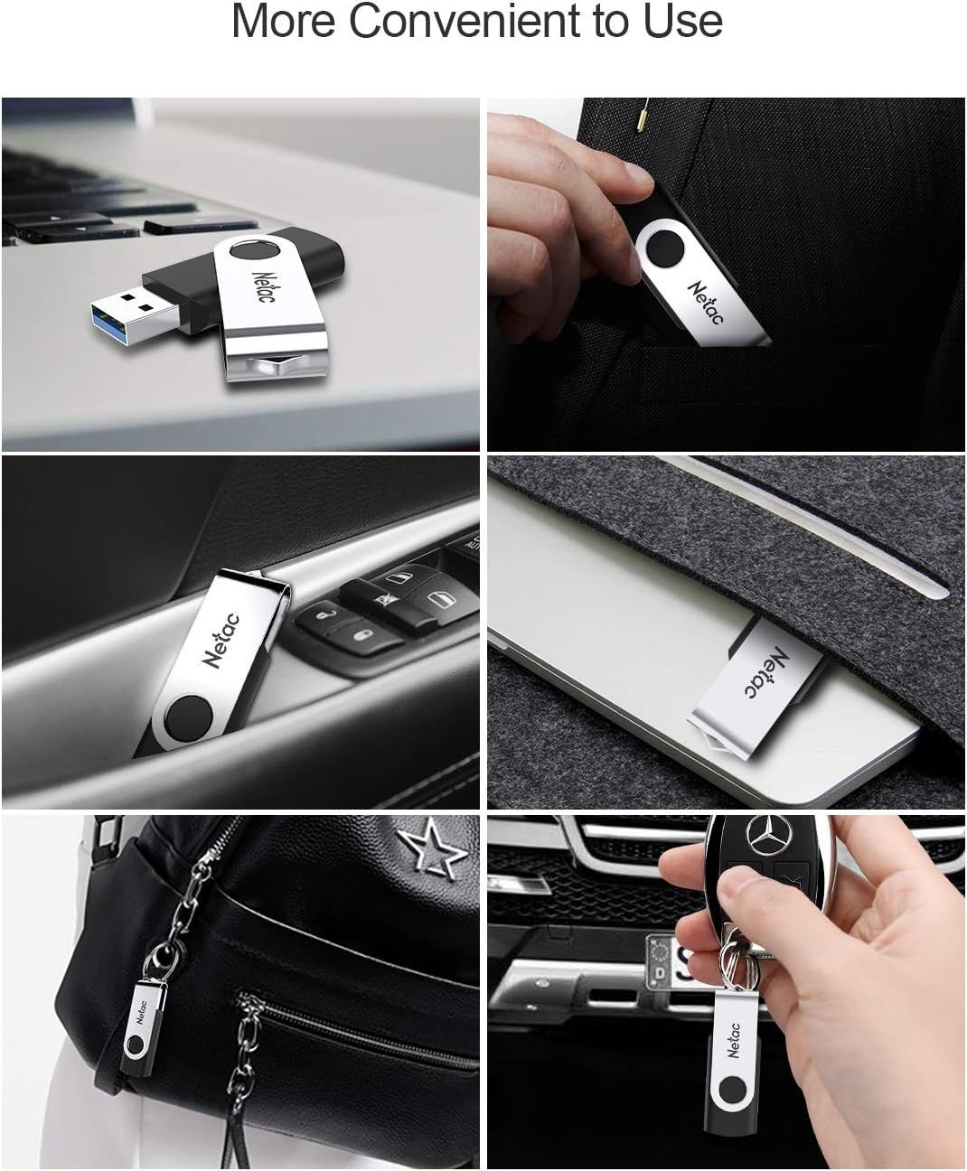 Pendrive Netac 64GB pamięć flash Nowy