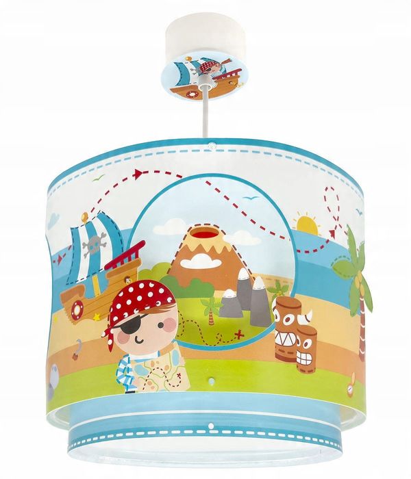 Lampa wisząca PIRACI PIRAT dla pirata żyrandol z piratami 60652