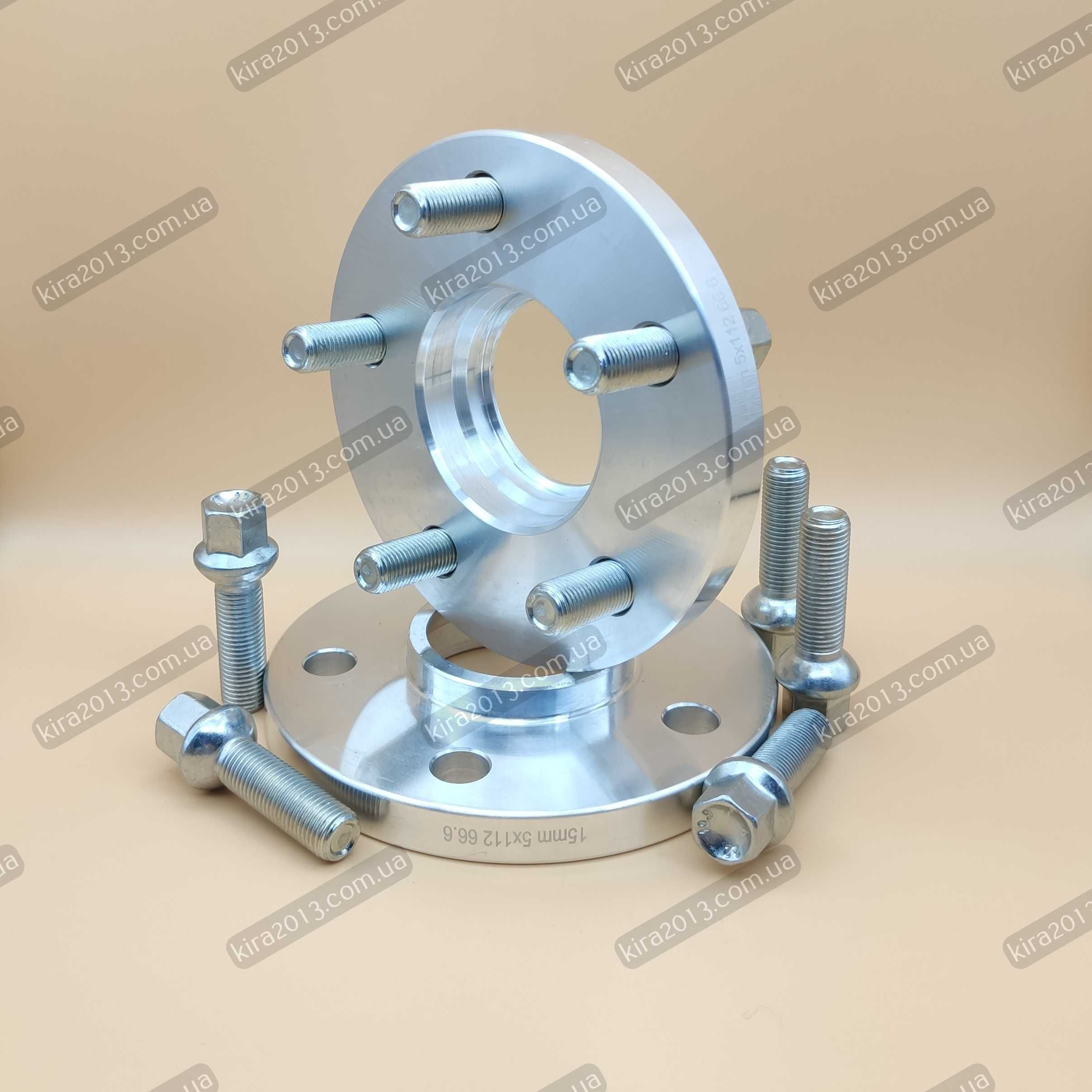 Колесные проставки 15мм Audi 5х112 66.6 Audi A3 A4 A5 A6 Q3 Q5 Q7